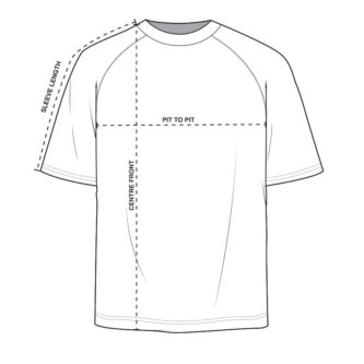 oversize t shirt measurement