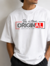 Mens Oversize T Shirt be a true original front1